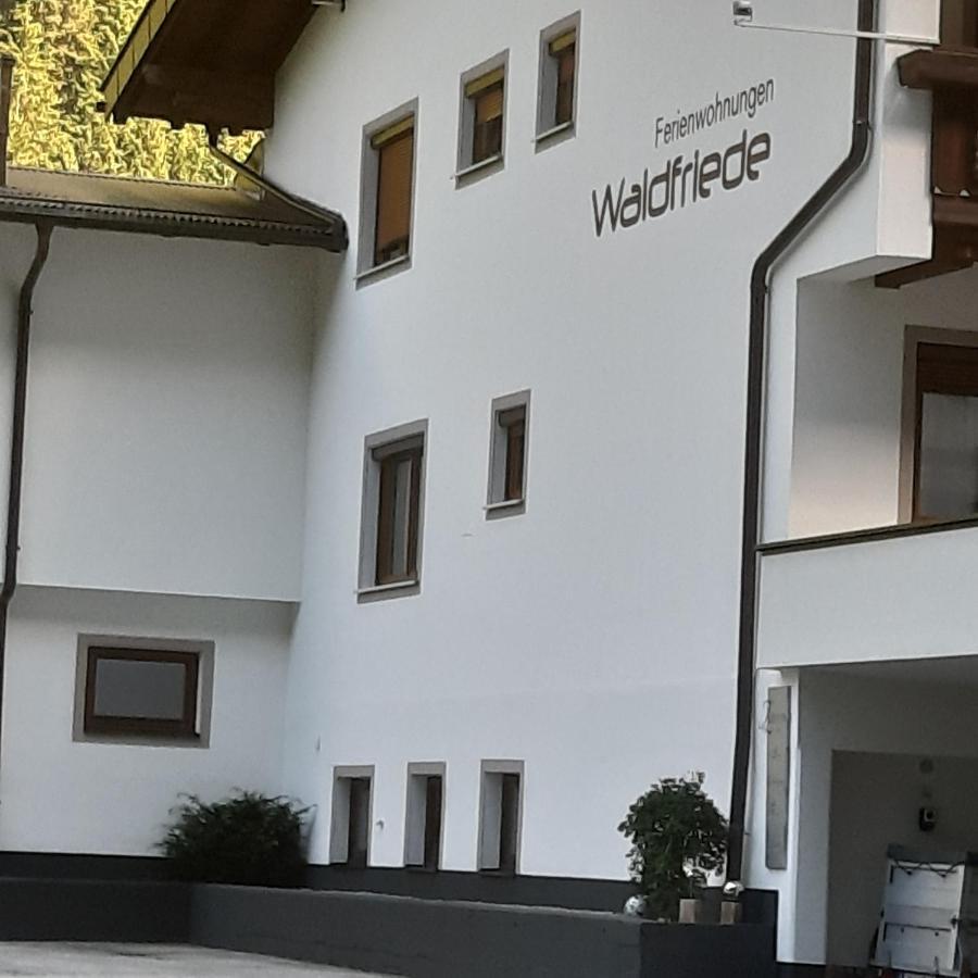 Haus Waldfriede Apartment Sankt Leonhard im Pitztal Exterior foto