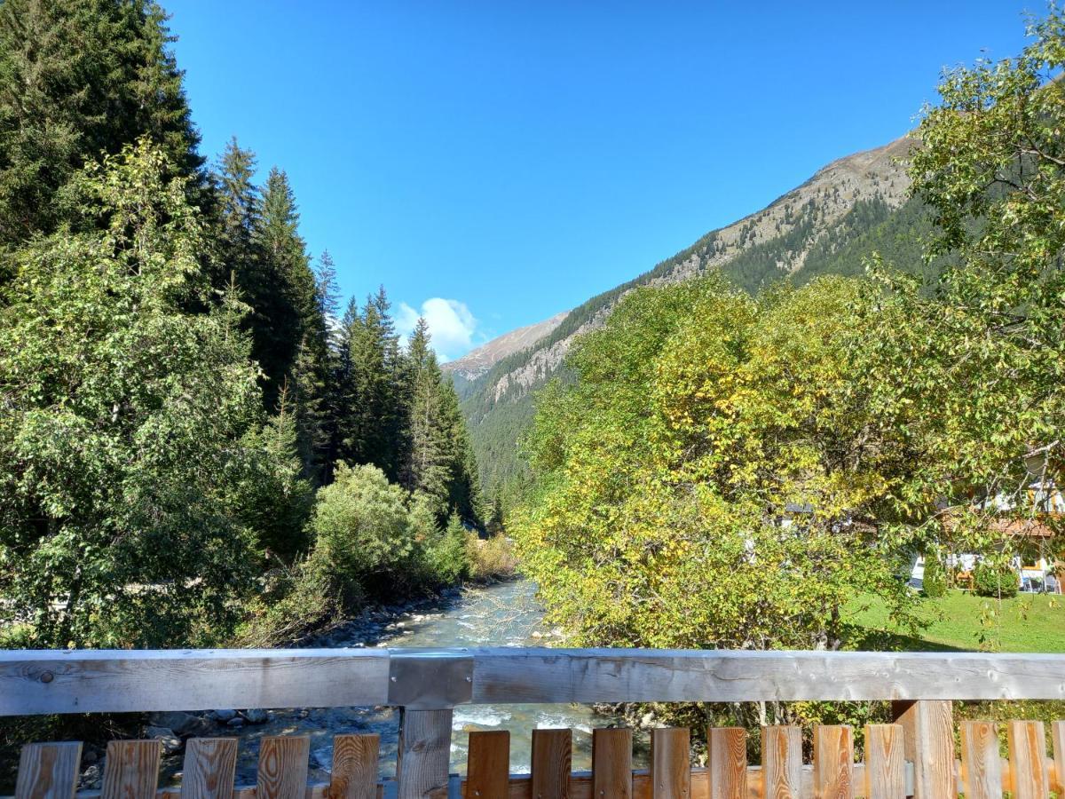 Haus Waldfriede Apartment Sankt Leonhard im Pitztal Exterior foto