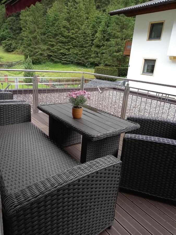 Haus Waldfriede Apartment Sankt Leonhard im Pitztal Exterior foto