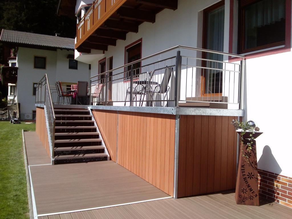 Haus Waldfriede Apartment Sankt Leonhard im Pitztal Exterior foto