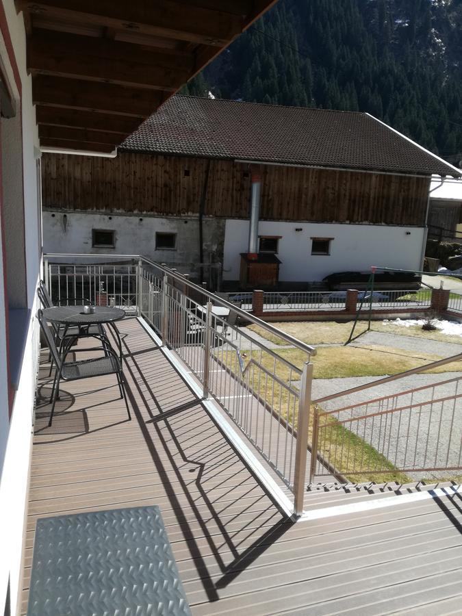 Haus Waldfriede Apartment Sankt Leonhard im Pitztal Exterior foto