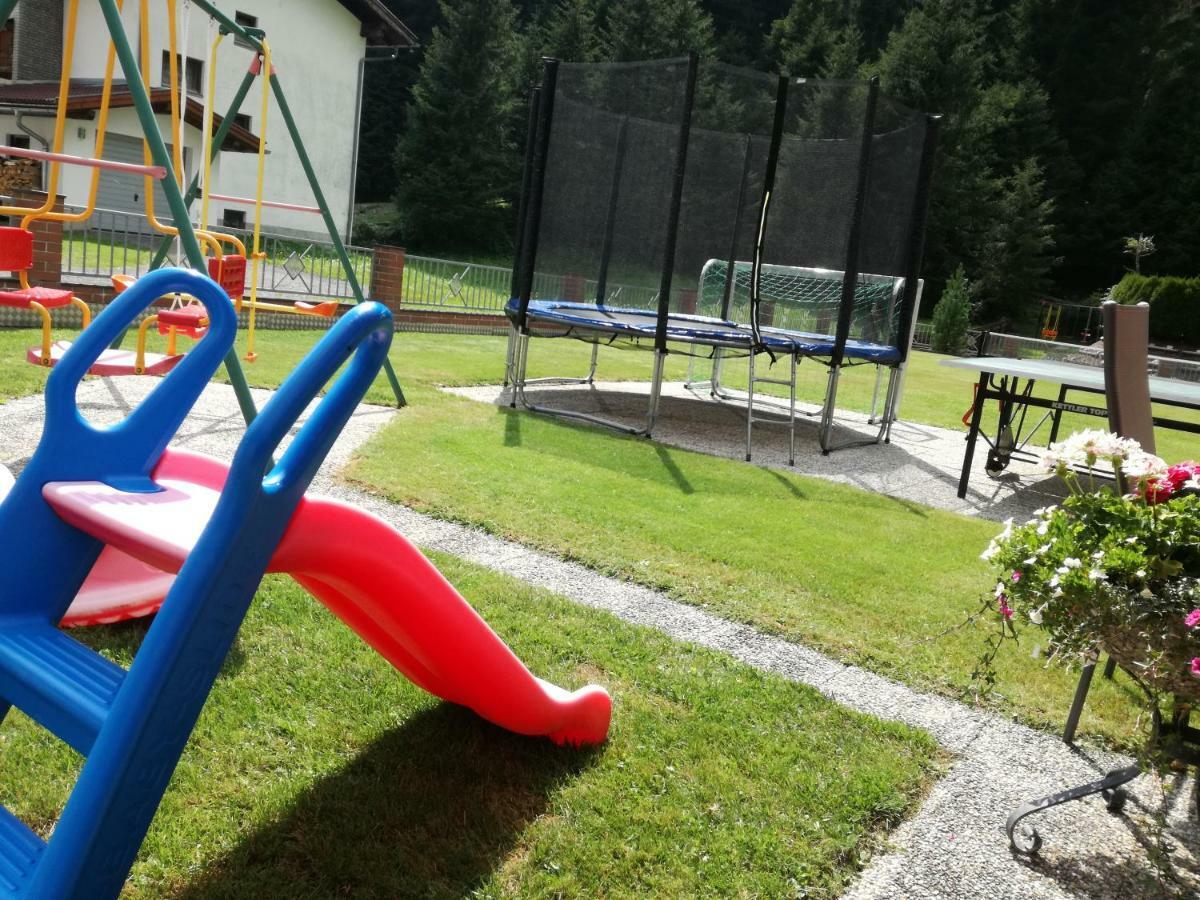 Haus Waldfriede Apartment Sankt Leonhard im Pitztal Exterior foto
